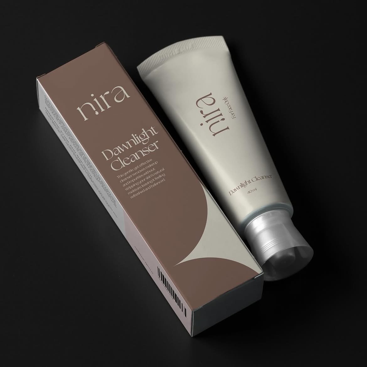 Nira — Skincare · Derma, branding project by Virtue & Wisdom, branding agency in Dubai