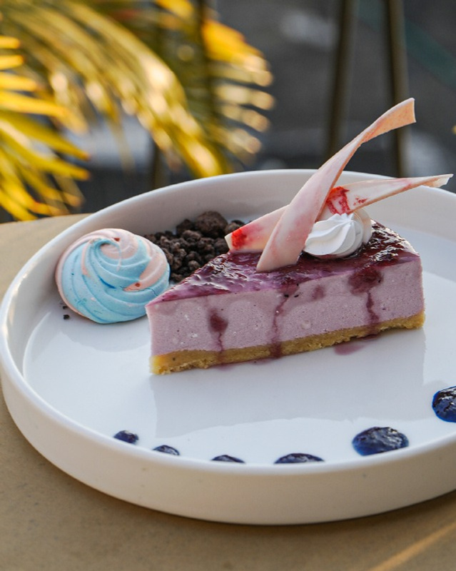 Cheesecake dessert — bakery photography